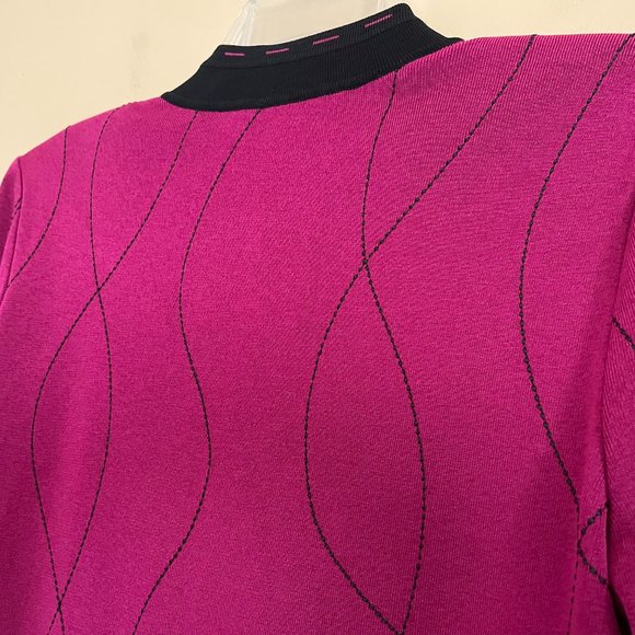 Ming Wang Open Front Cardigan Jacket Size Small Office Business Casual - Picture 3 of 6